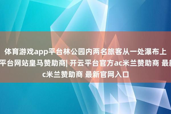 体育游戏app平台林公园内两名旅客从一处瀑布上掉落-开云平台网站皇马赞助商| 开云平台官方ac米兰赞助商 最新官网入口